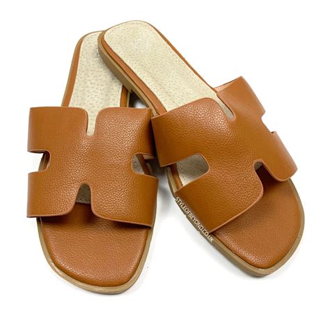 hermes inspired sandals.